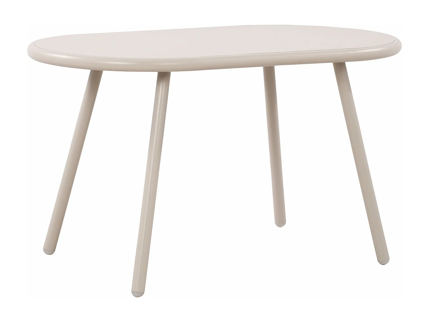 Table basse - Plastique - Gris clair - Velva