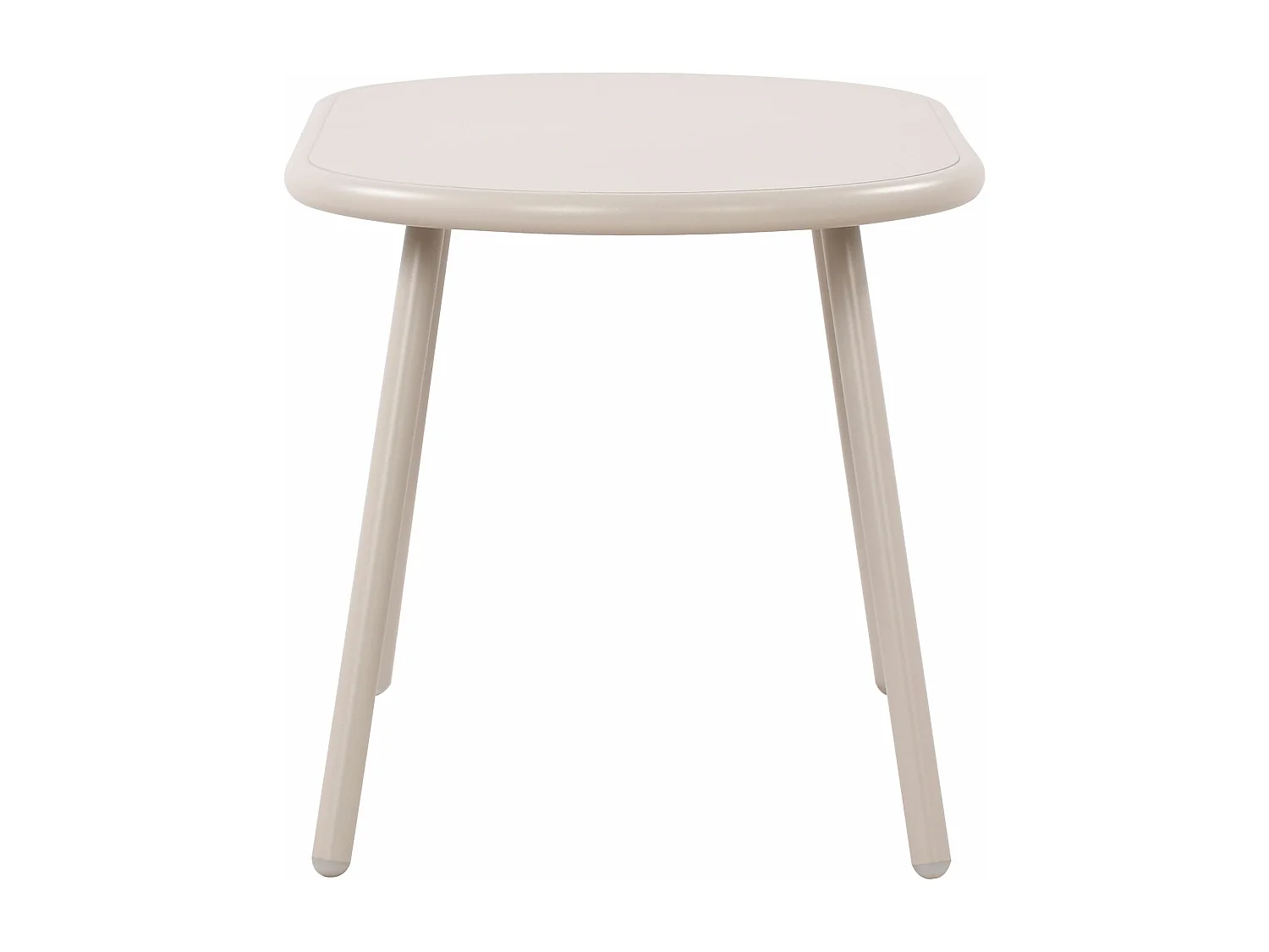 Table basse - Plastique - Gris clair - Velva