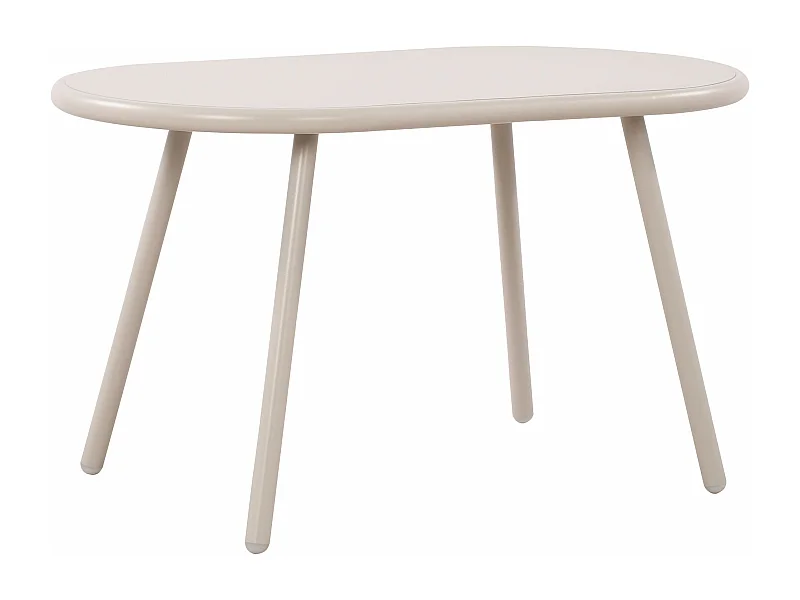 Table basse - Plastique - Gris clair - Velva