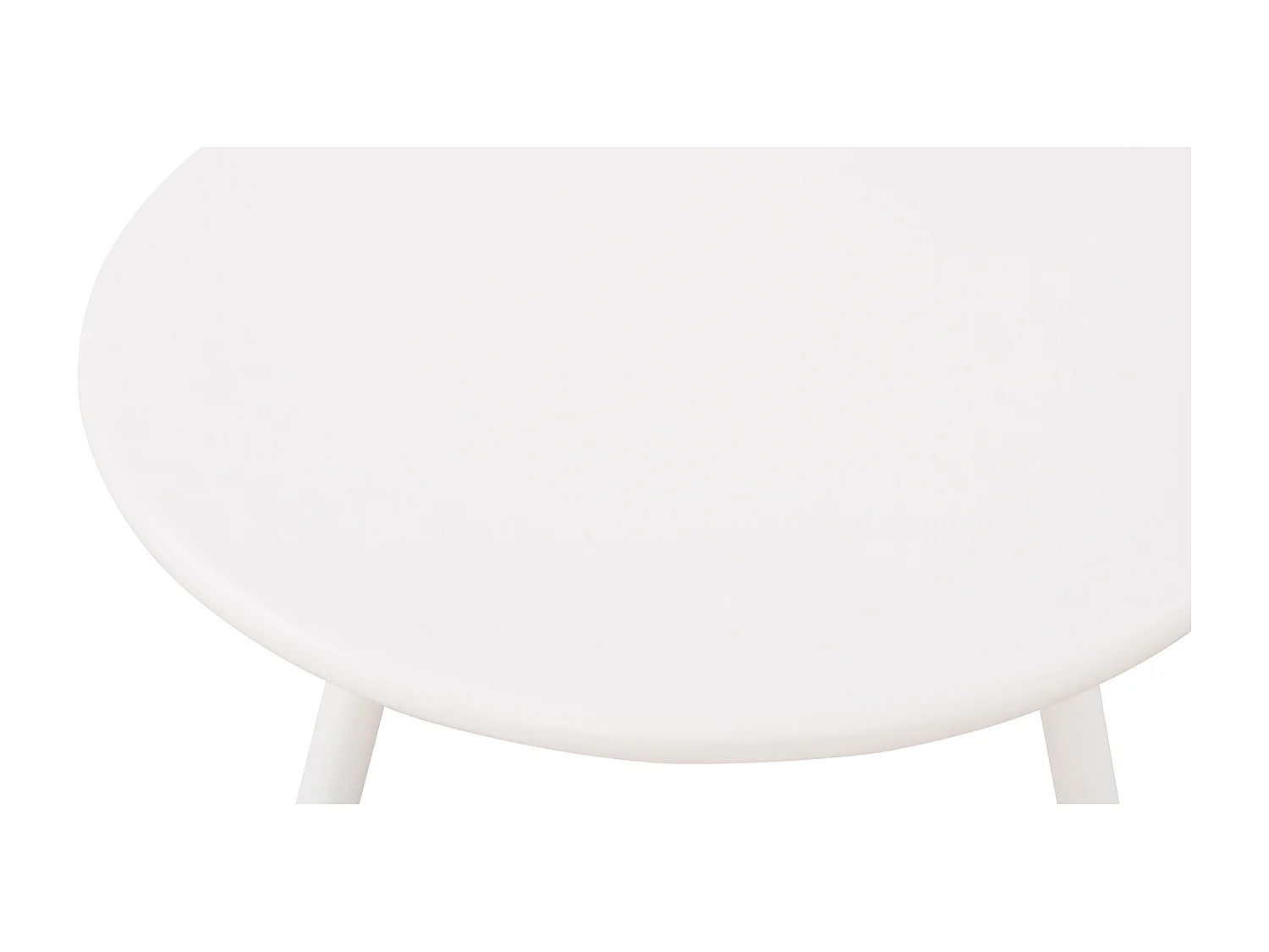 Table basse - Plastique - Blanc - Berea