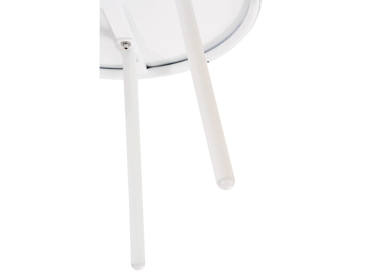 Table basse - Plastique - Blanc - Berea