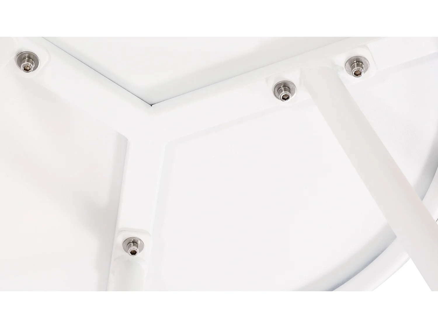 Table basse - Plastique - Blanc - Berea