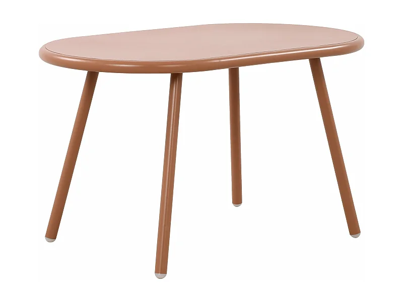 Table basse - Plastique - terracotta - Velva