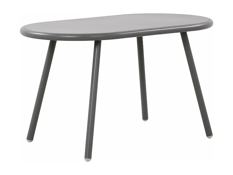 Table basse - Plastique - Gris foncé - Velva