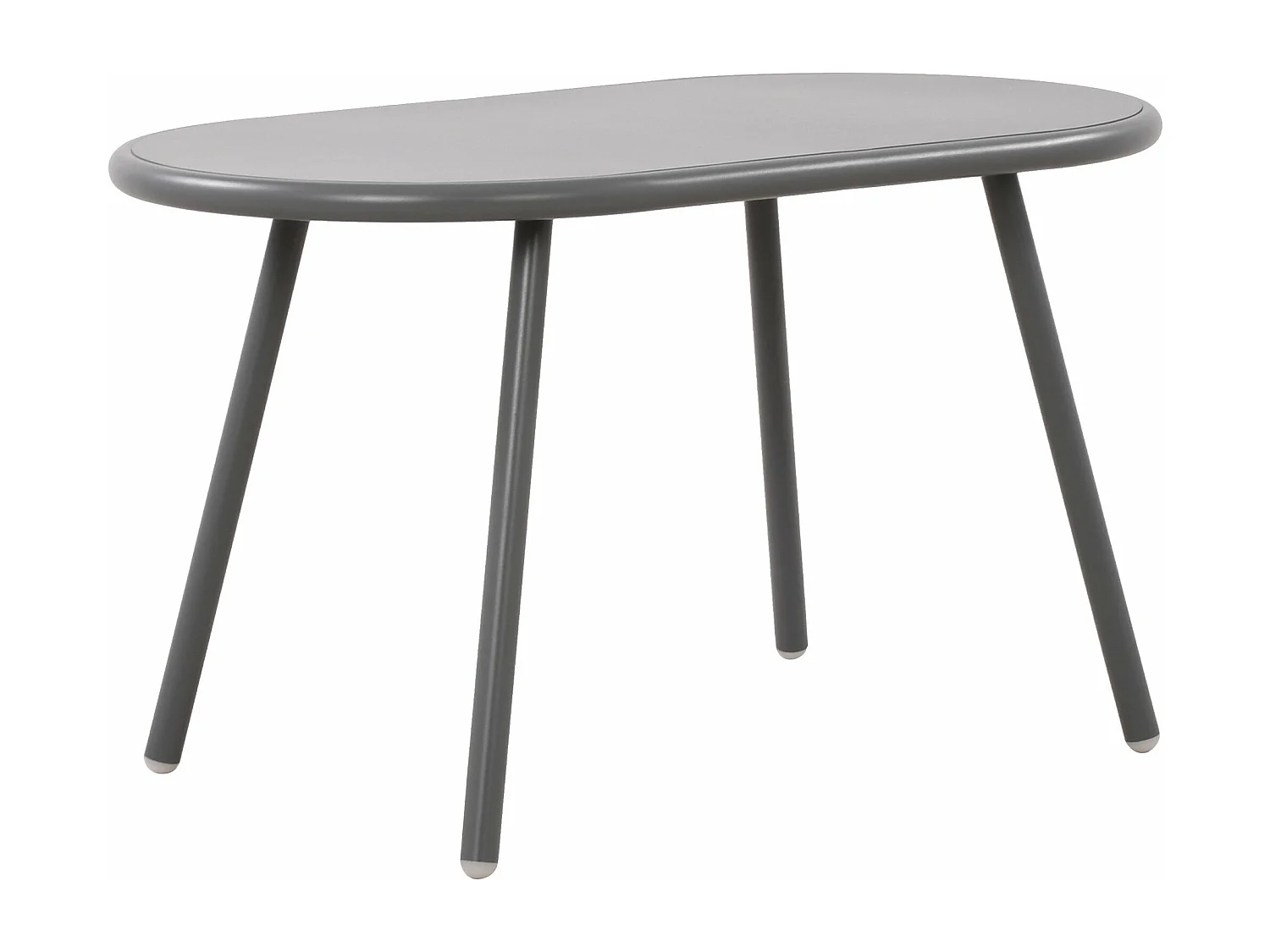 Table basse - Plastique - Gris foncé - Velva