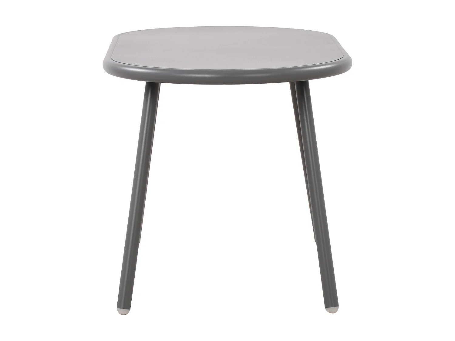 Table basse - Plastique - Gris foncé - Velva