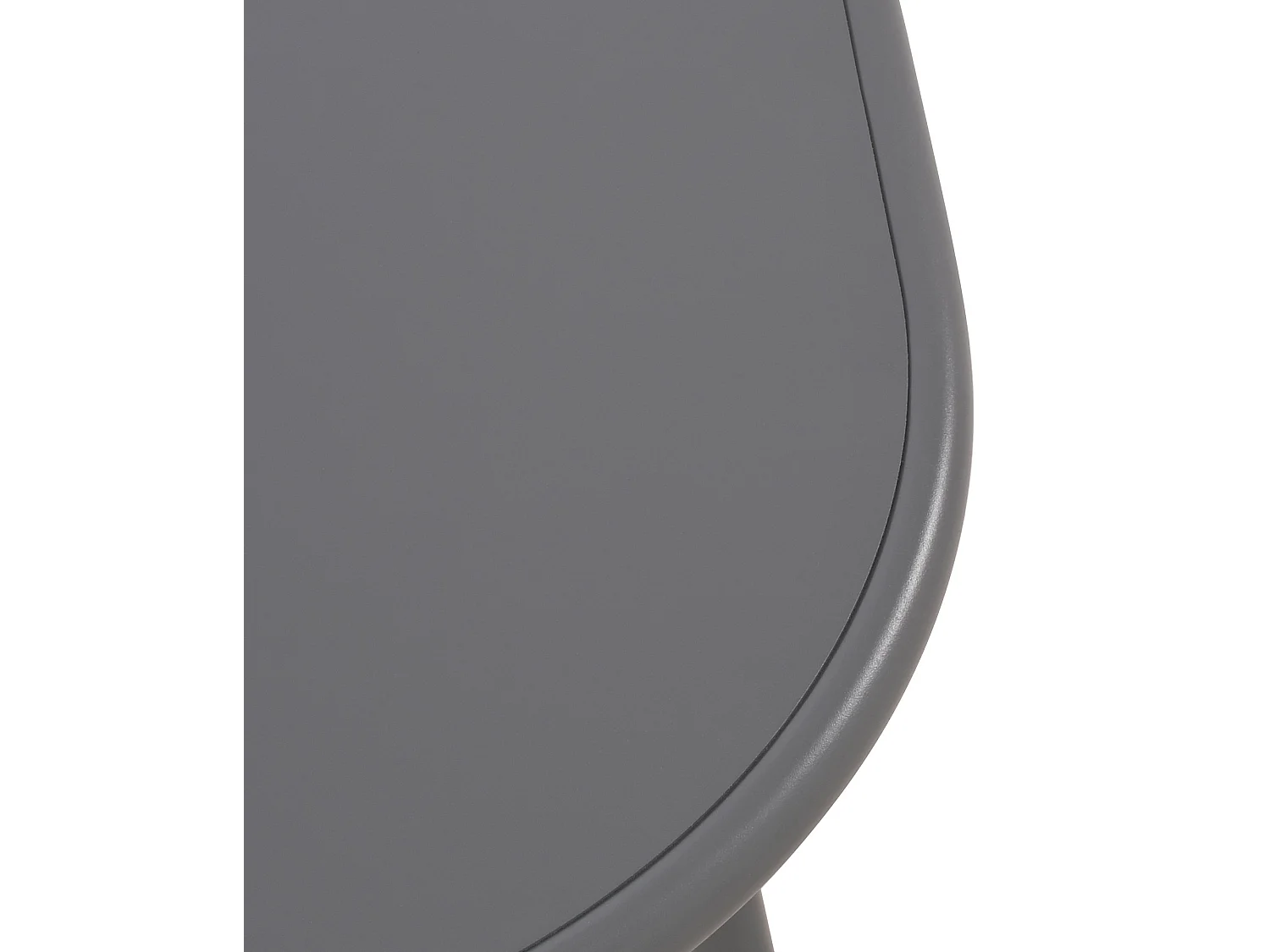 Table basse - Plastique - Gris foncé - Velva