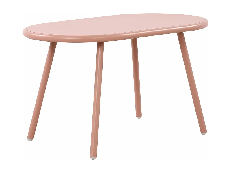 Table basse - Plastique - Rose - Velva