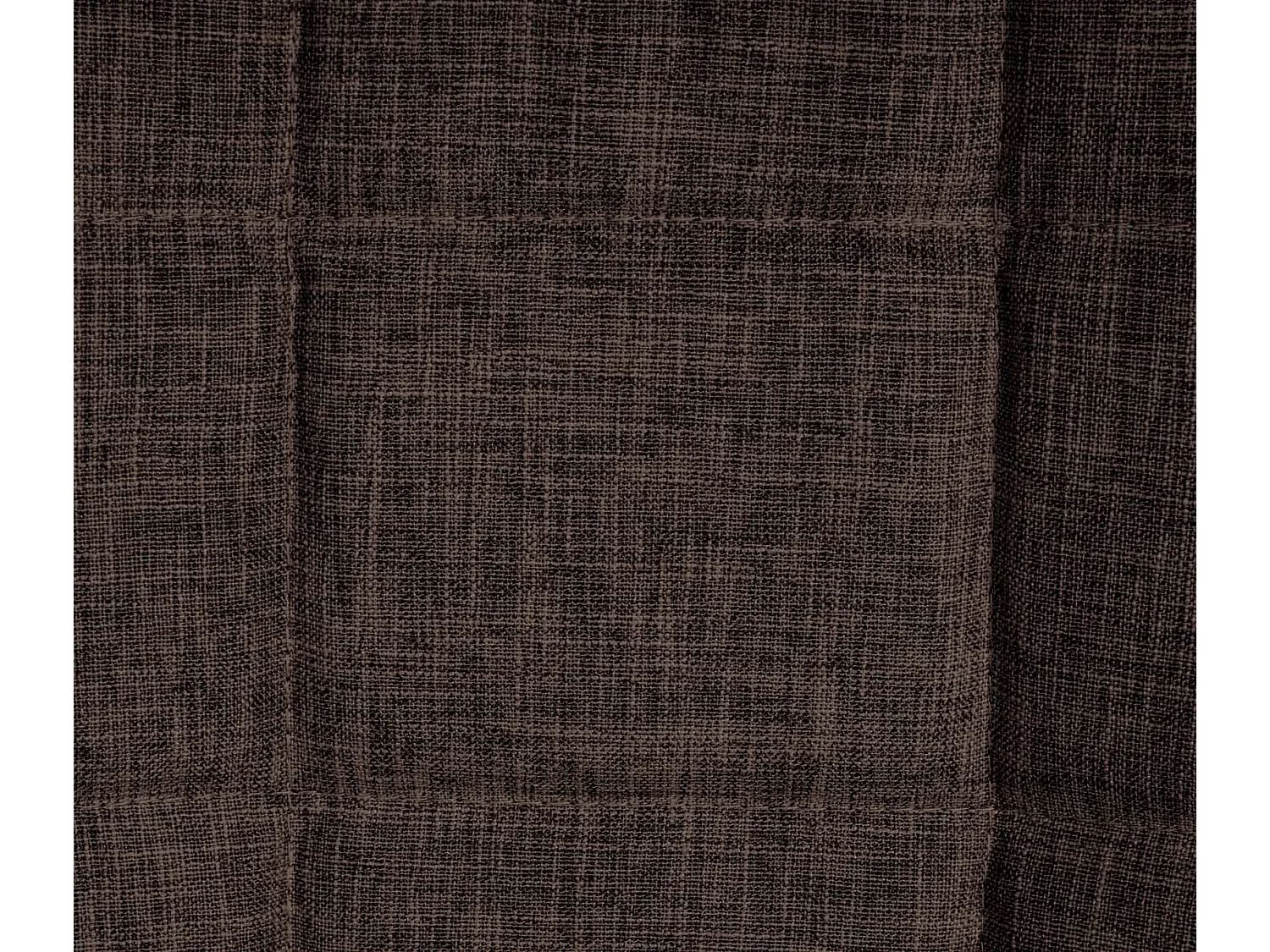 chaise salle à manger - Tissu & Métal noir mat - Marron - Tom