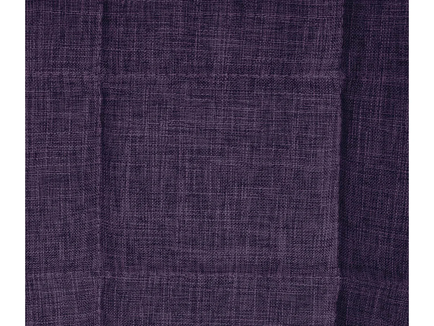 chaise salle à manger - Tissu & Métal noir mat - Violet - Tom