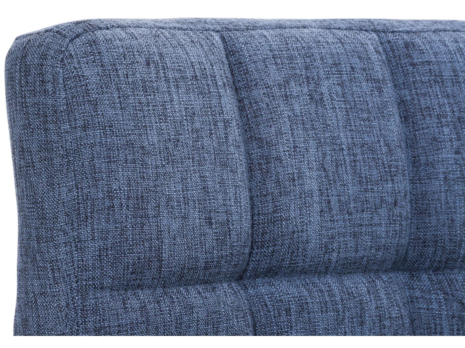 Lot de 2  Tabouret de bar - Tissu - Bleu - Peru