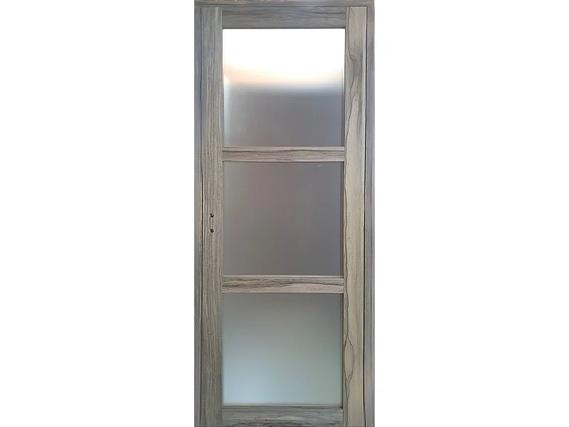 Bloc Porte Frake Vitree H204 x L73 Poussant Droite Cotes Tableau