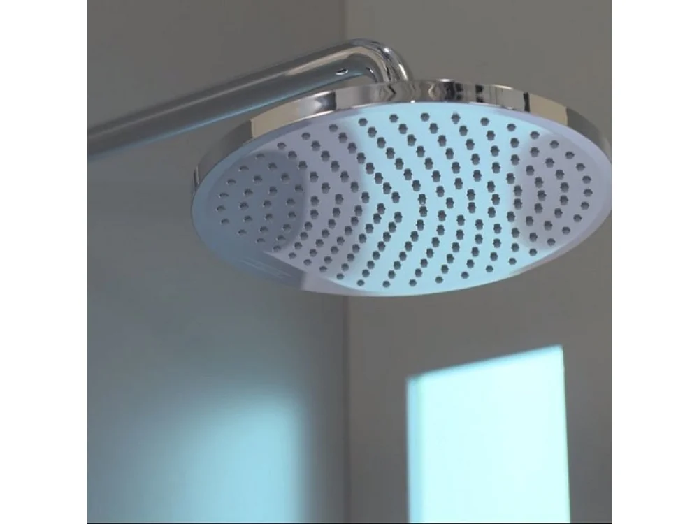 Colonne de douche encastrée thermostatique HANSGROHE ShowerSelect S Douche Crometta Flexible Metaflex Douchette Vernis B chromé