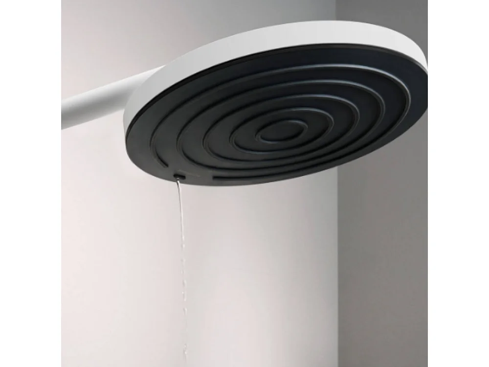 Colonne de douche encastrée thermostatique HANSGROHE ShowerSelect S Douche Pulsify Flexible Isiflex Douchette Raindance S blanc