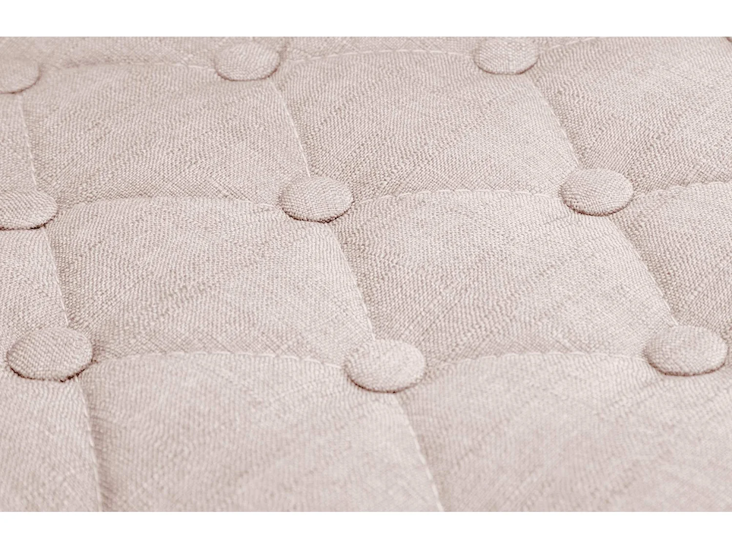 Fauteuil pivotant - Tissu & Antique clair - Beige - Dublin