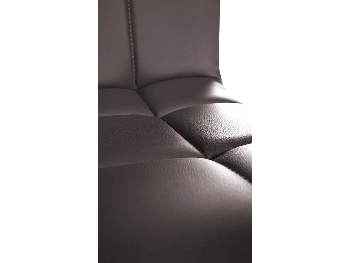 Chaise longue - Similicuir & Nature - Marron - Palma V2