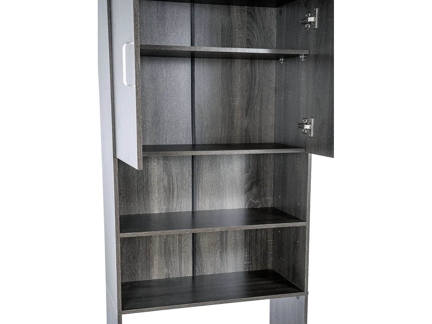 Etagère pour lave-linge Gardiner en Bois avec 2 étagères et 1 armoire à 2 portes