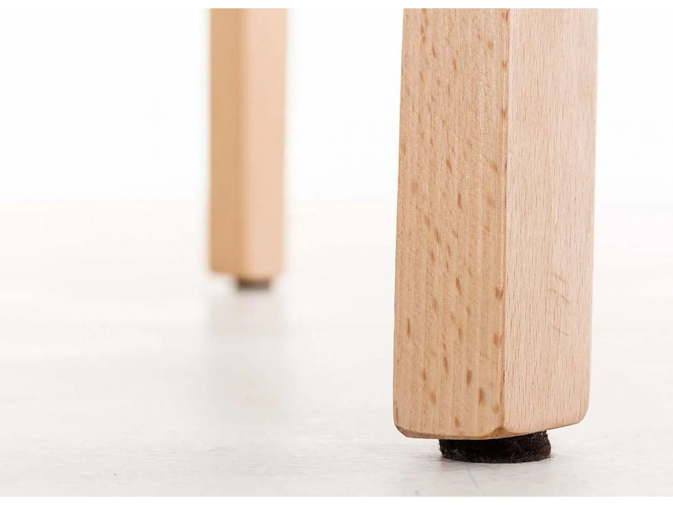 Conjunto de 2 bancos de bar Hover Natura laranja