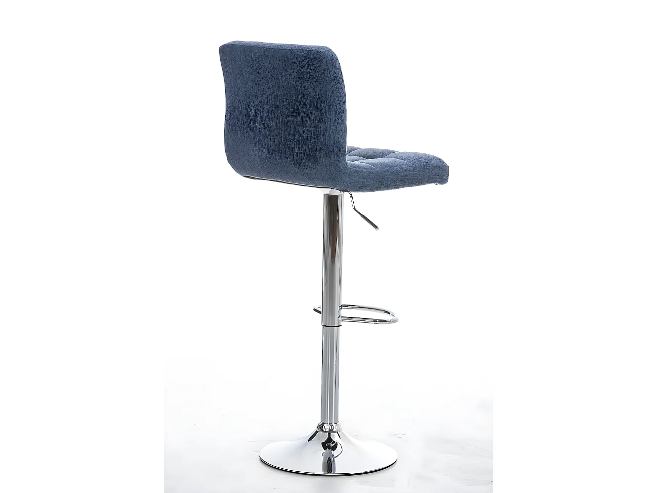 Barhocker - Stoff - blau - Peru