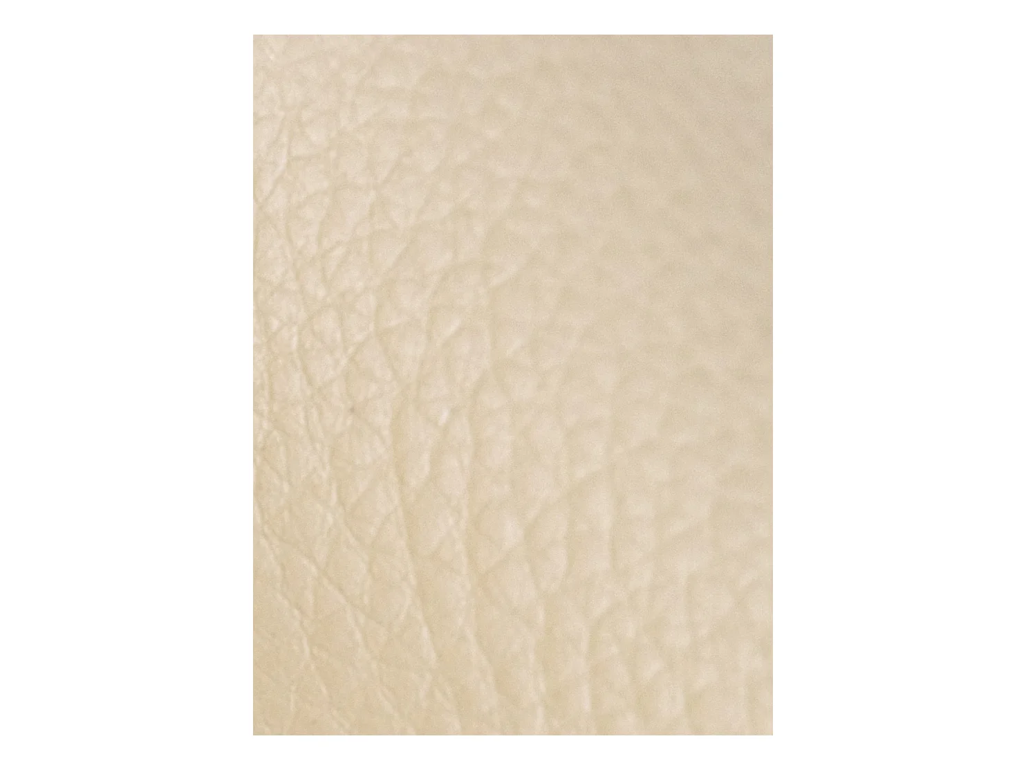 Lot de 2  chaise salle à manger - Similicuir - Chêne / Crèmes - Foley