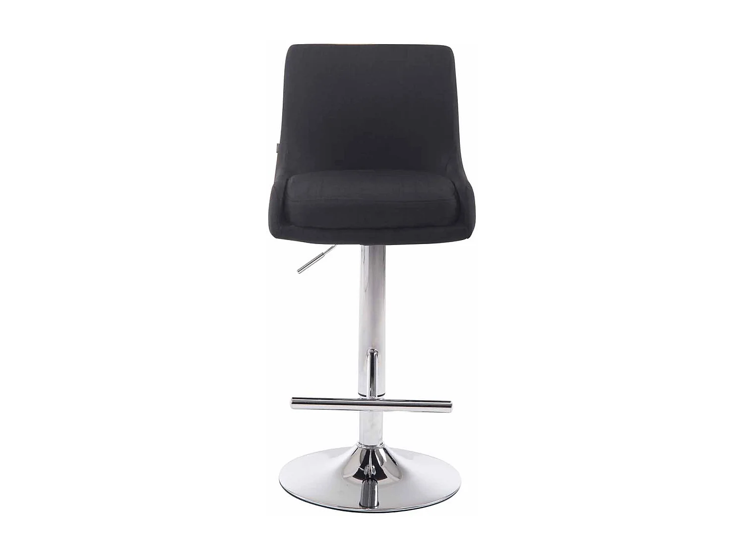 Tabouret de bar - Similicuir & Métal - Noir - Club