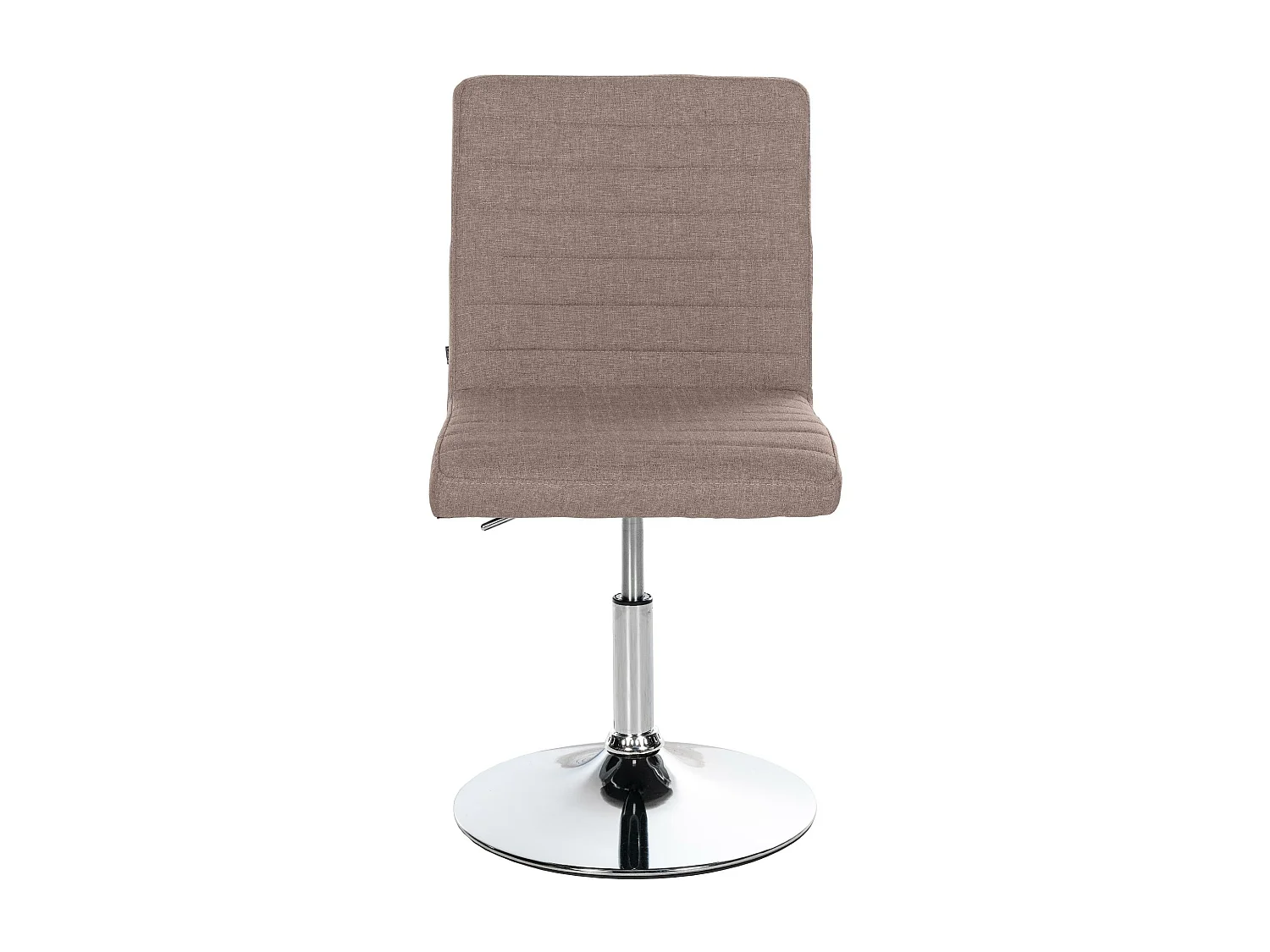 Lot de 2  chaise salle à manger - Tissu - Taupe - Elvas