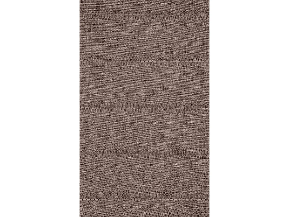 Lot de 2  chaise salle à manger - Tissu - Taupe - Elvas