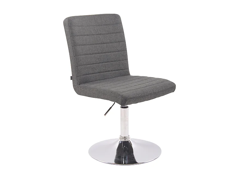 chaise salle à manger - Tissu & Antique - Gris foncé - Elvas