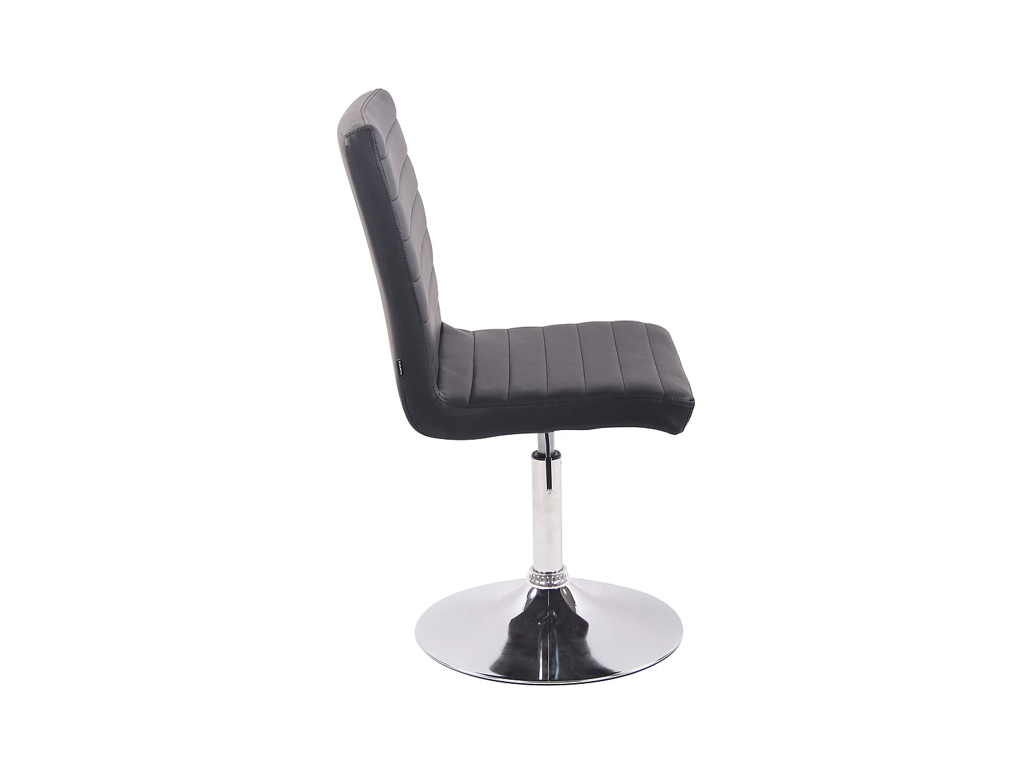 chaise salle à manger - Similicuir & Antique - Noir - Elvas