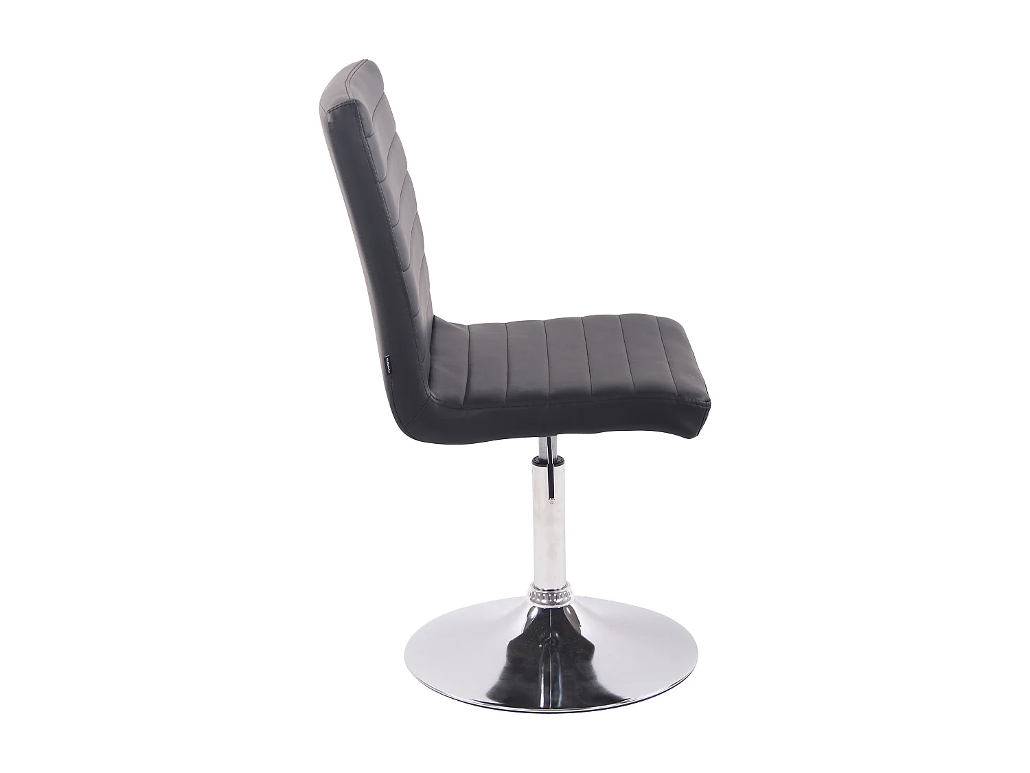 chaise salle à manger - Similicuir & Antique - Noir - Elvas