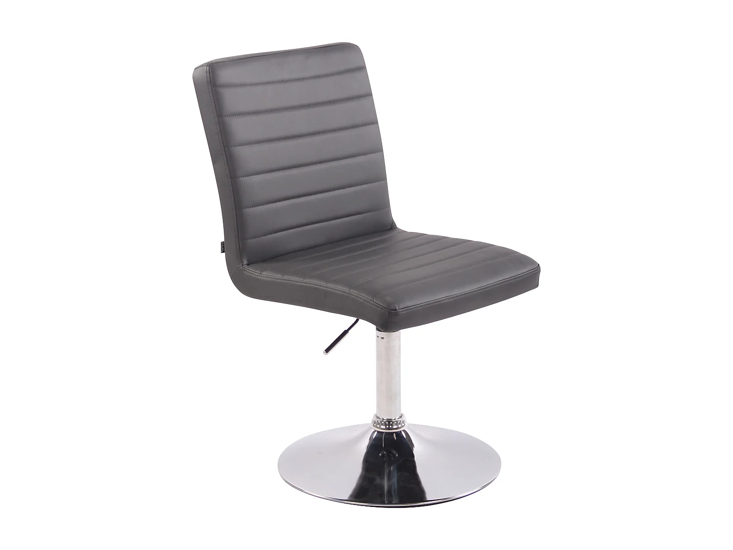 chaise salle à manger - Similicuir & Antique - Gris - Elvas