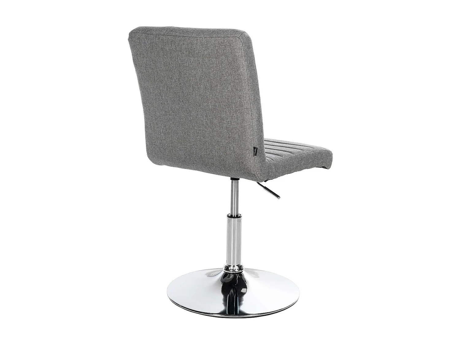 Lot de 2  chaise salle à manger - Tissu - Gris - Elvas