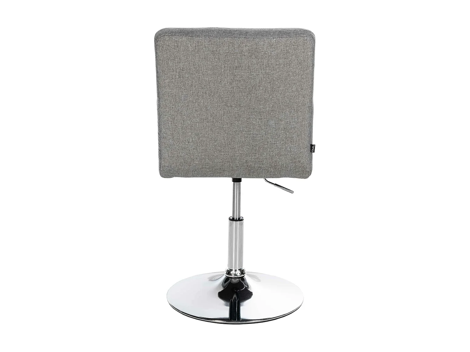 Lot de 2  chaise salle à manger - Tissu - Gris - Elvas