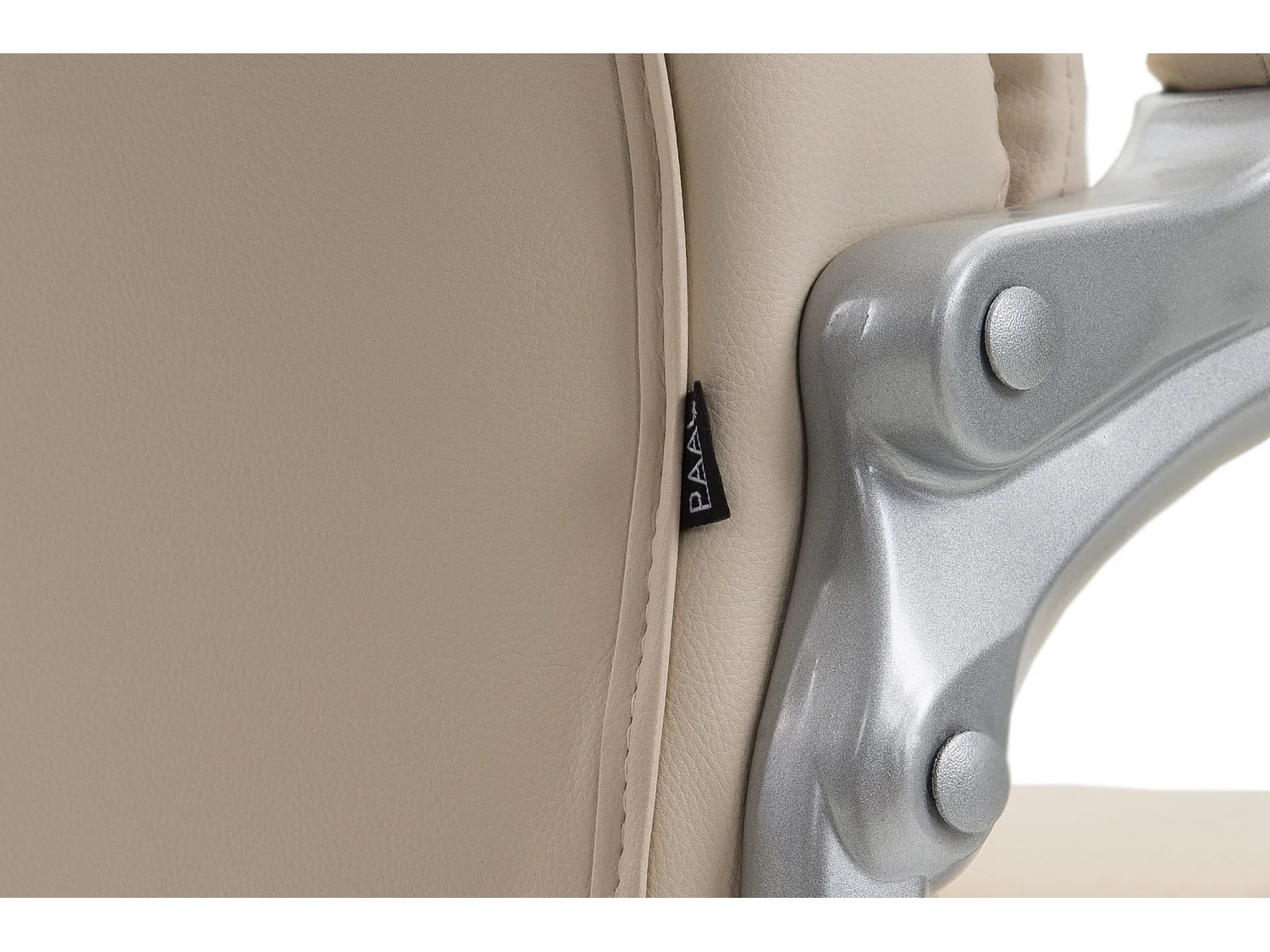 Chaise de bureau - Similicuir & Nature - Crème - Texas V2