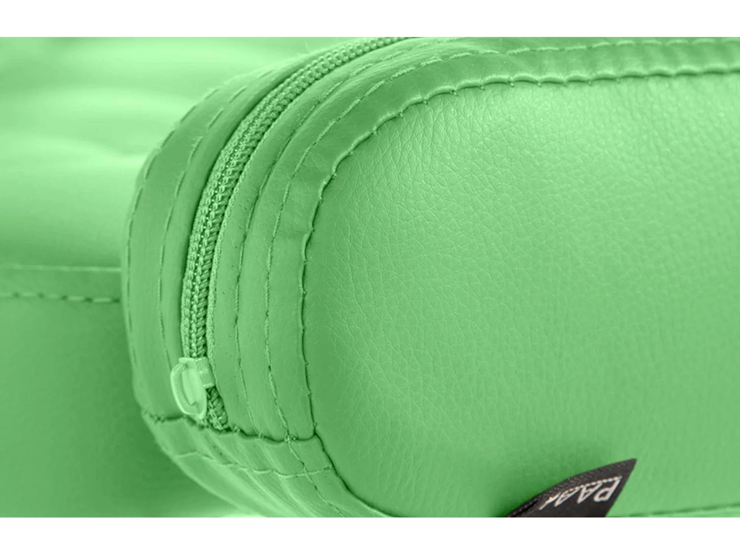 Bürostuhl - Kunstleder & Metall in Chromoptik - grün - Dublin