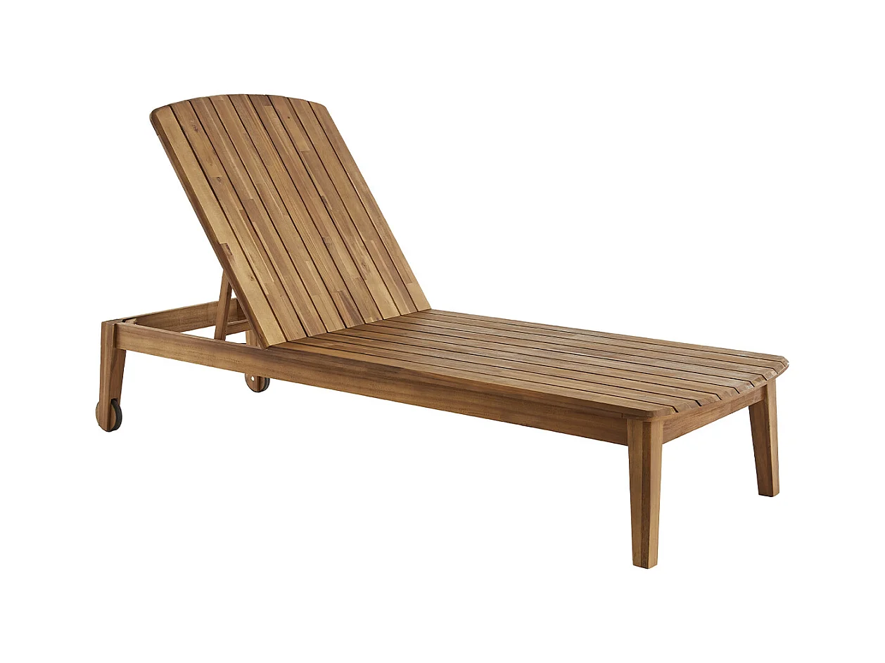 Bain de soleil en bois massif CANOPEE