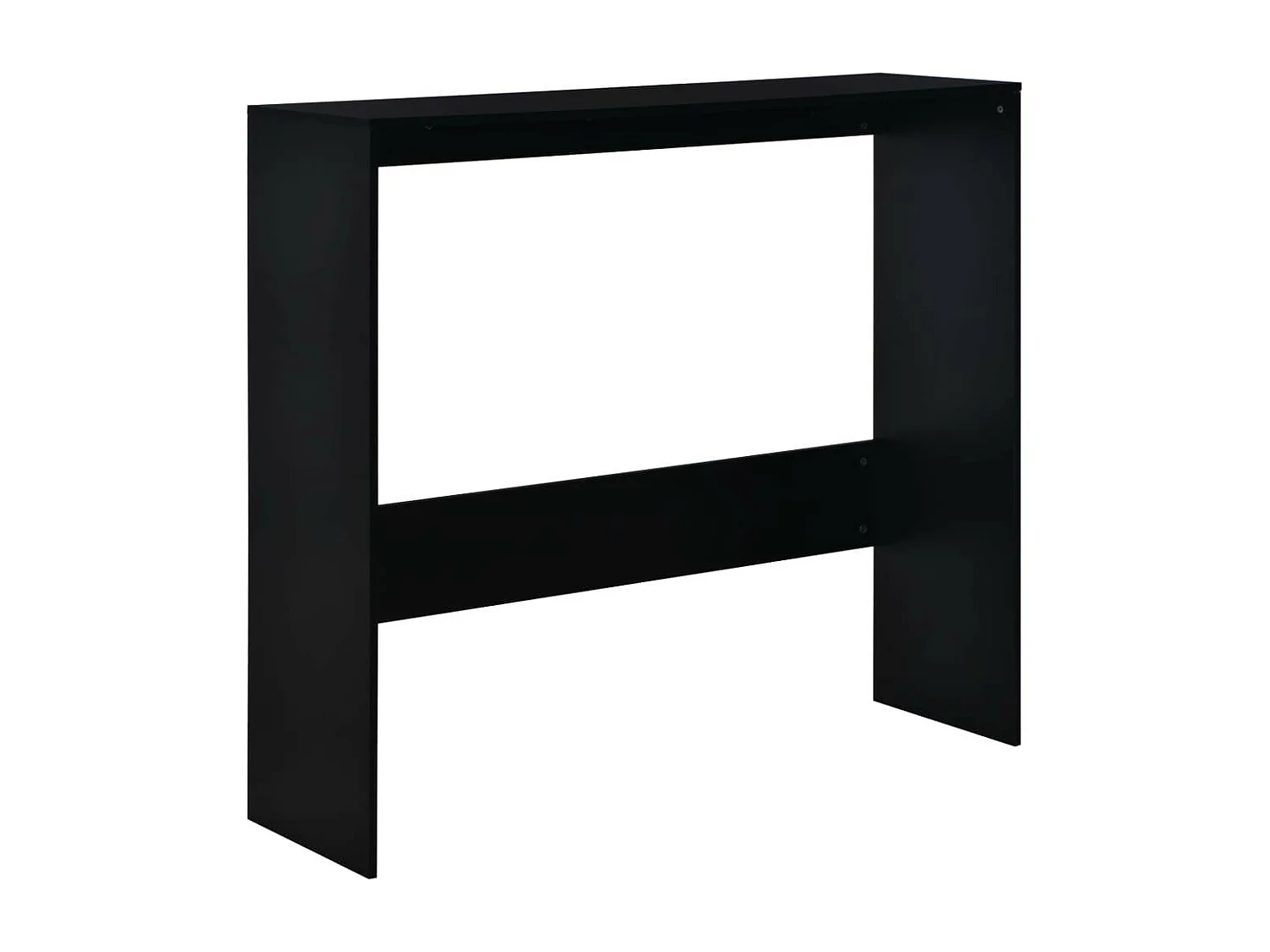 Meuble de bar noir Keo 130