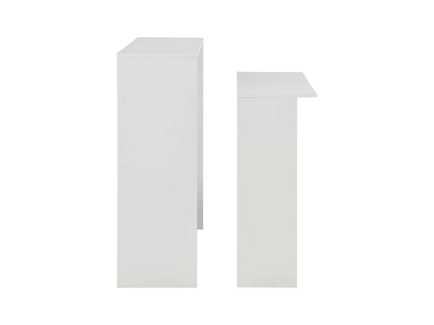 Meuble de bar blanc Keo 130