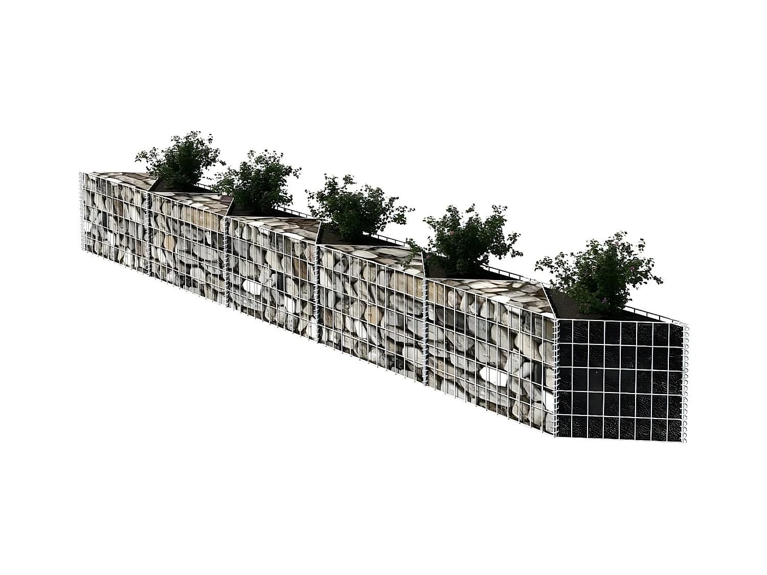 Panier de gabion Acier galvanisé 300x30x50