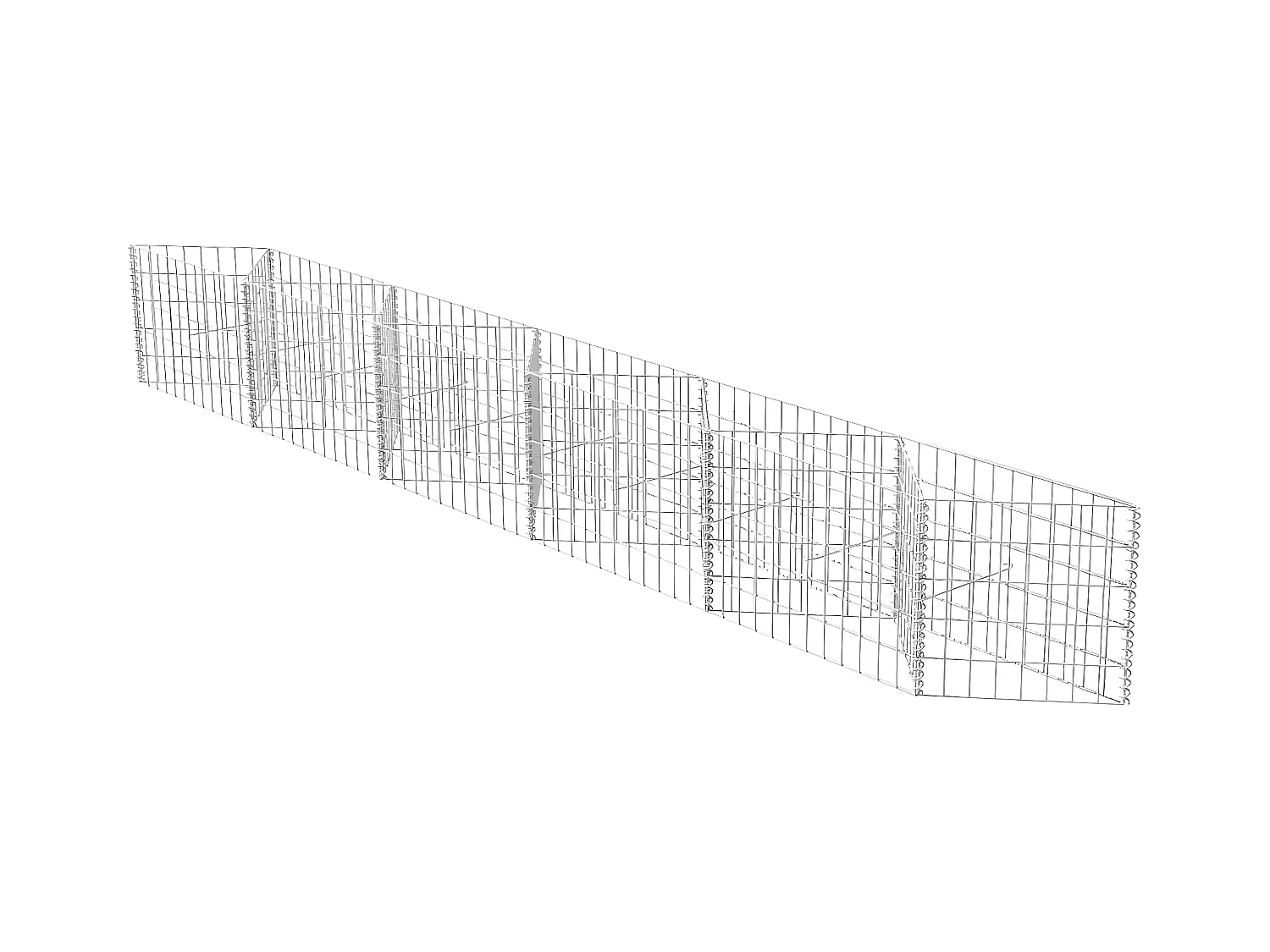 Panier de gabion Acier galvanisé 300x30x50