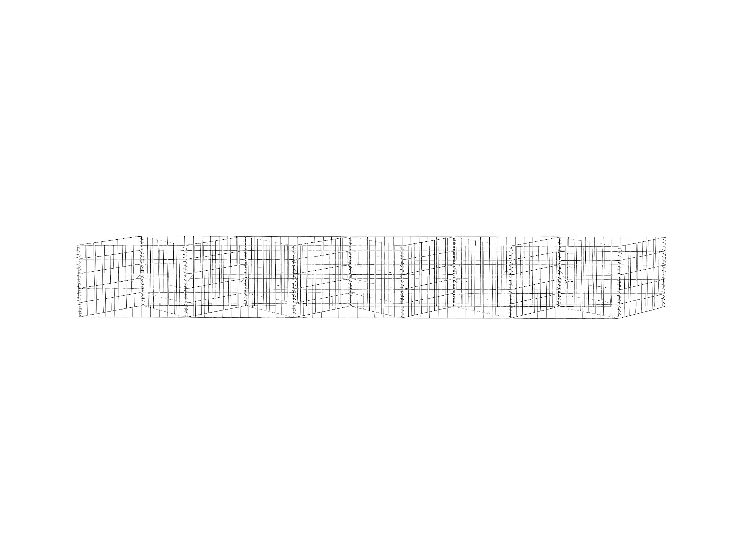 Panier de gabion Acier galvanisé 300x30x50
