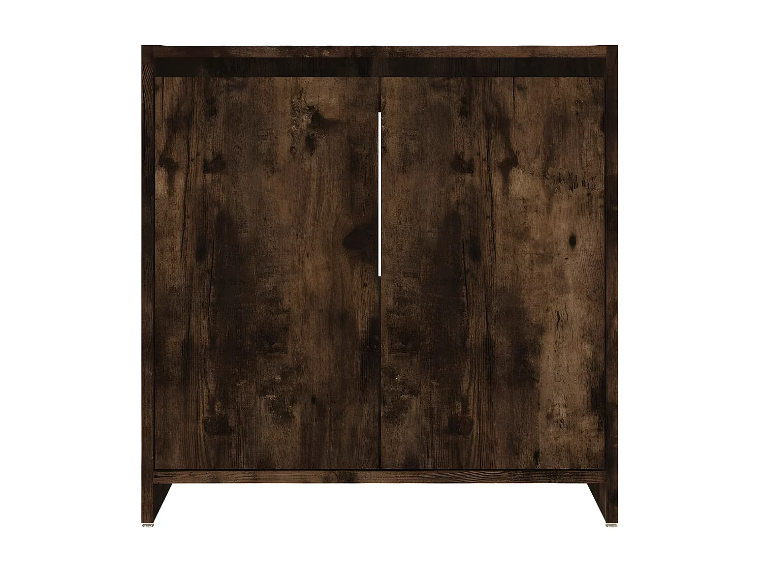 Armoire de bain Chêne fumé 60x33x61 Bois d'ingénierie
