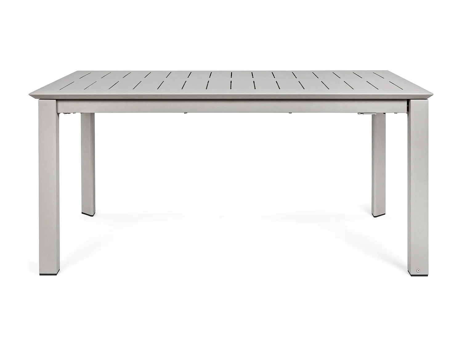 Table extensible de jardin aluminium gris Koni L 160-240cm
