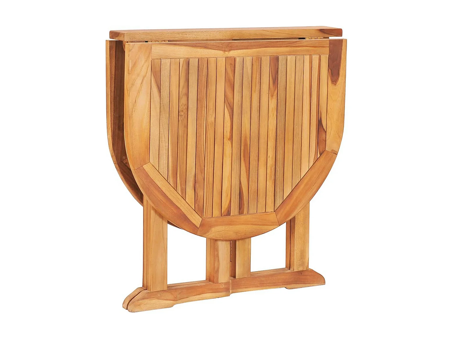 Table pliable de jardin papillon 120x70x75 Bois teck solide