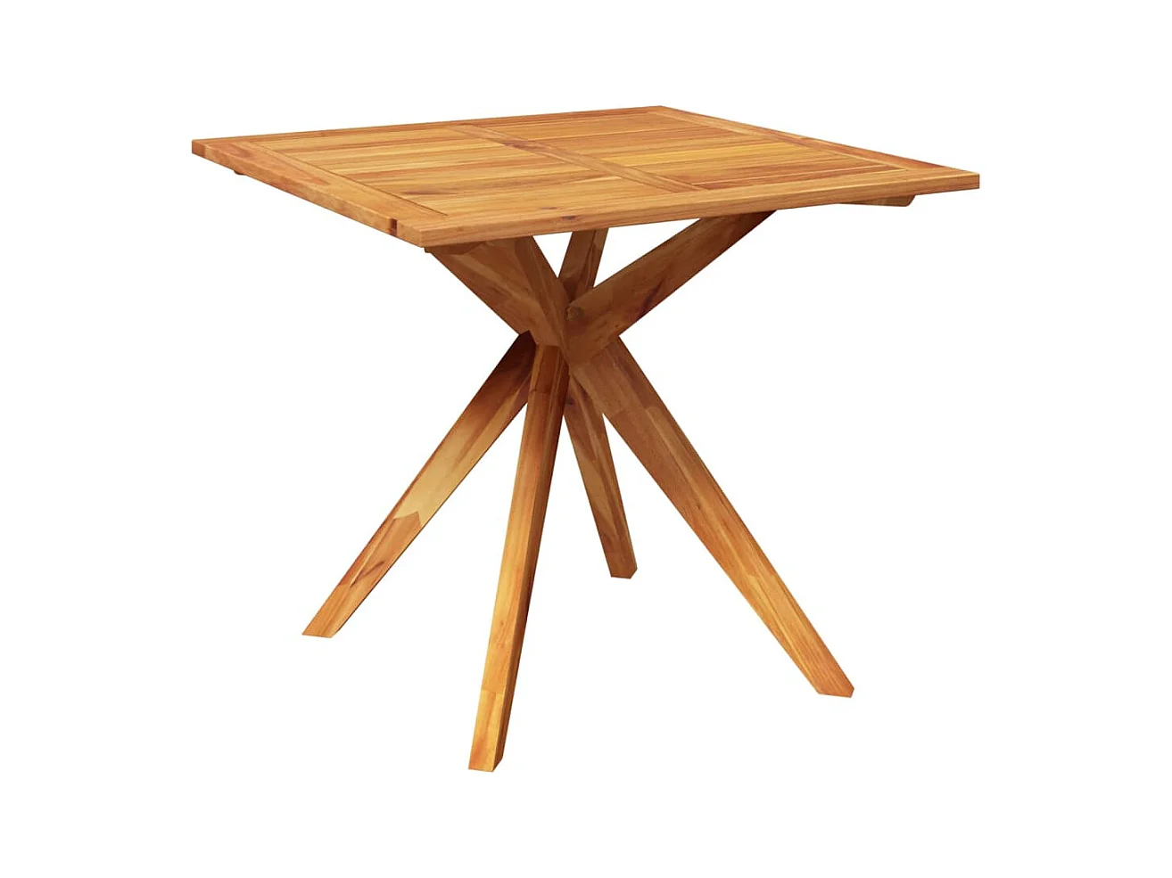 Ensemble de salle à manger de jardin 3 pcs Bois d'acacia solide 4