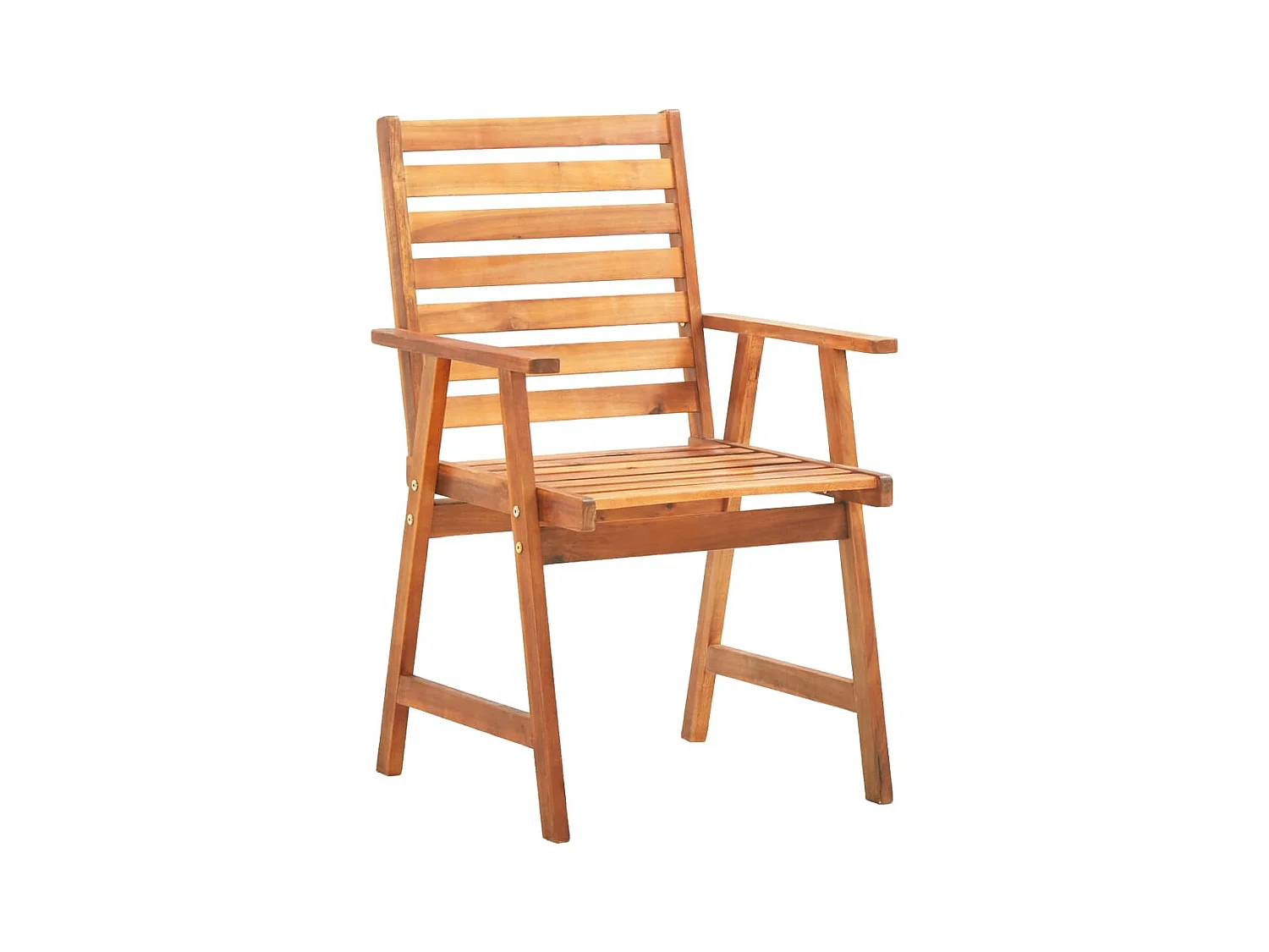 Ensemble de salle à manger de jardin 3 pcs Bois d'acacia solide 4