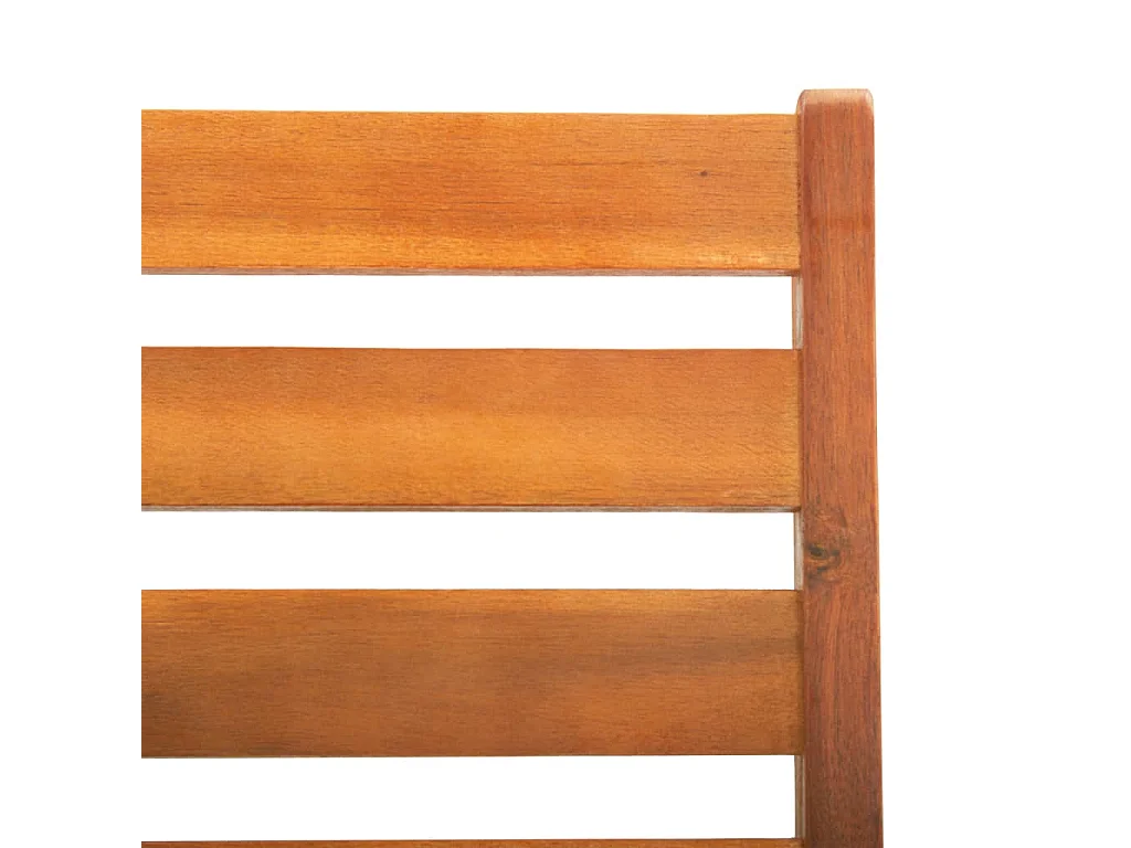 Ensemble de salle à manger de jardin 3 pcs Bois d'acacia solide 4