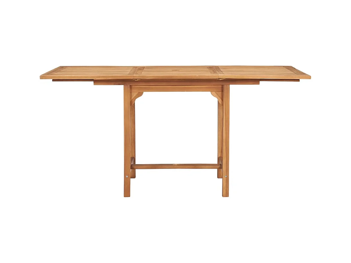 Salon de jardin 7 pcs Bois de teck massif 2