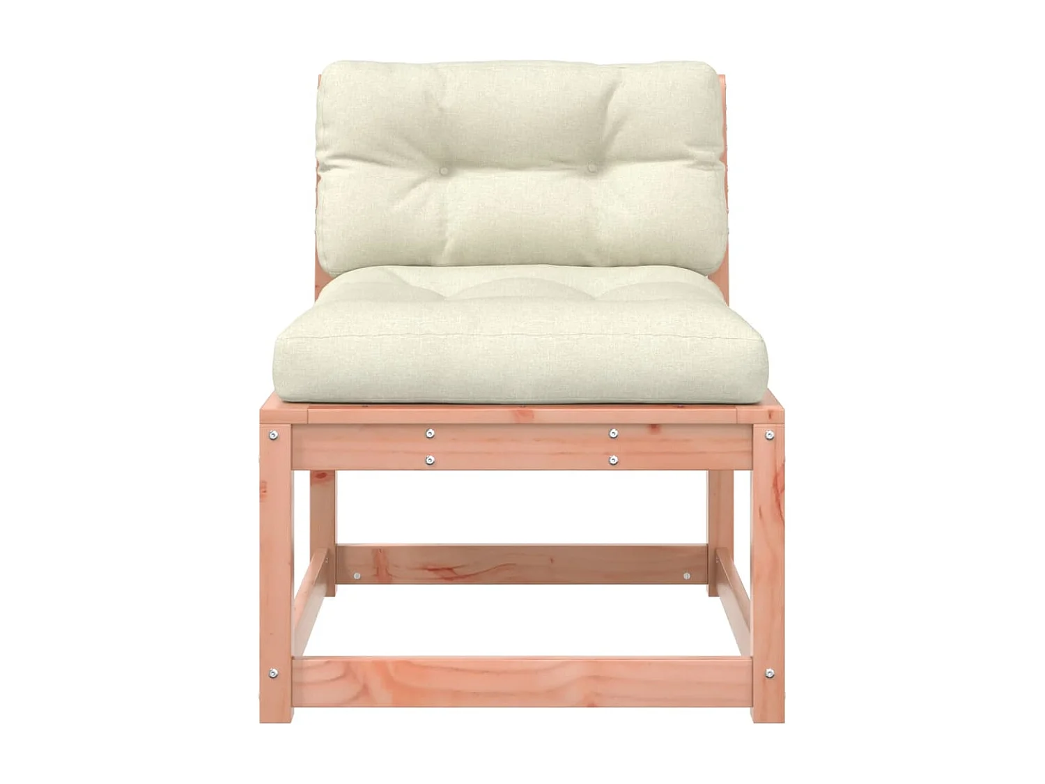 Canapés de jardin avec coussins 2pcs bois massif douglas