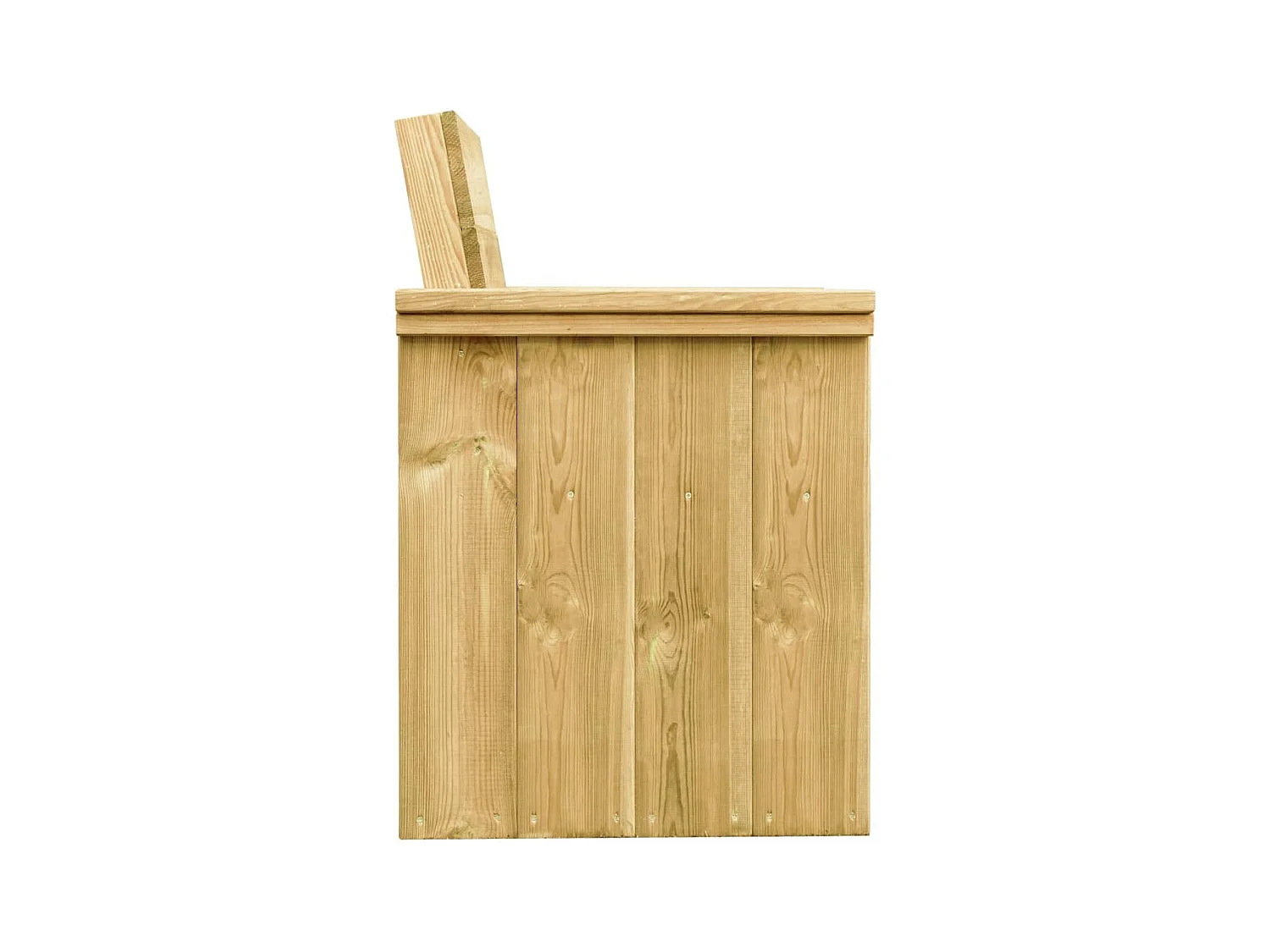 Mobilier à dîner de jardin 7 pcs avec coussins Pin imprégné 3